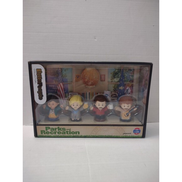 Little People Collector Parks & Recreation Special Edition in Display Gift Set - Picture 1 of 9